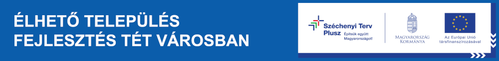 Élhető település banner