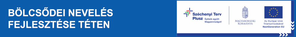 bölcsődei nevelés fejlesztése banner